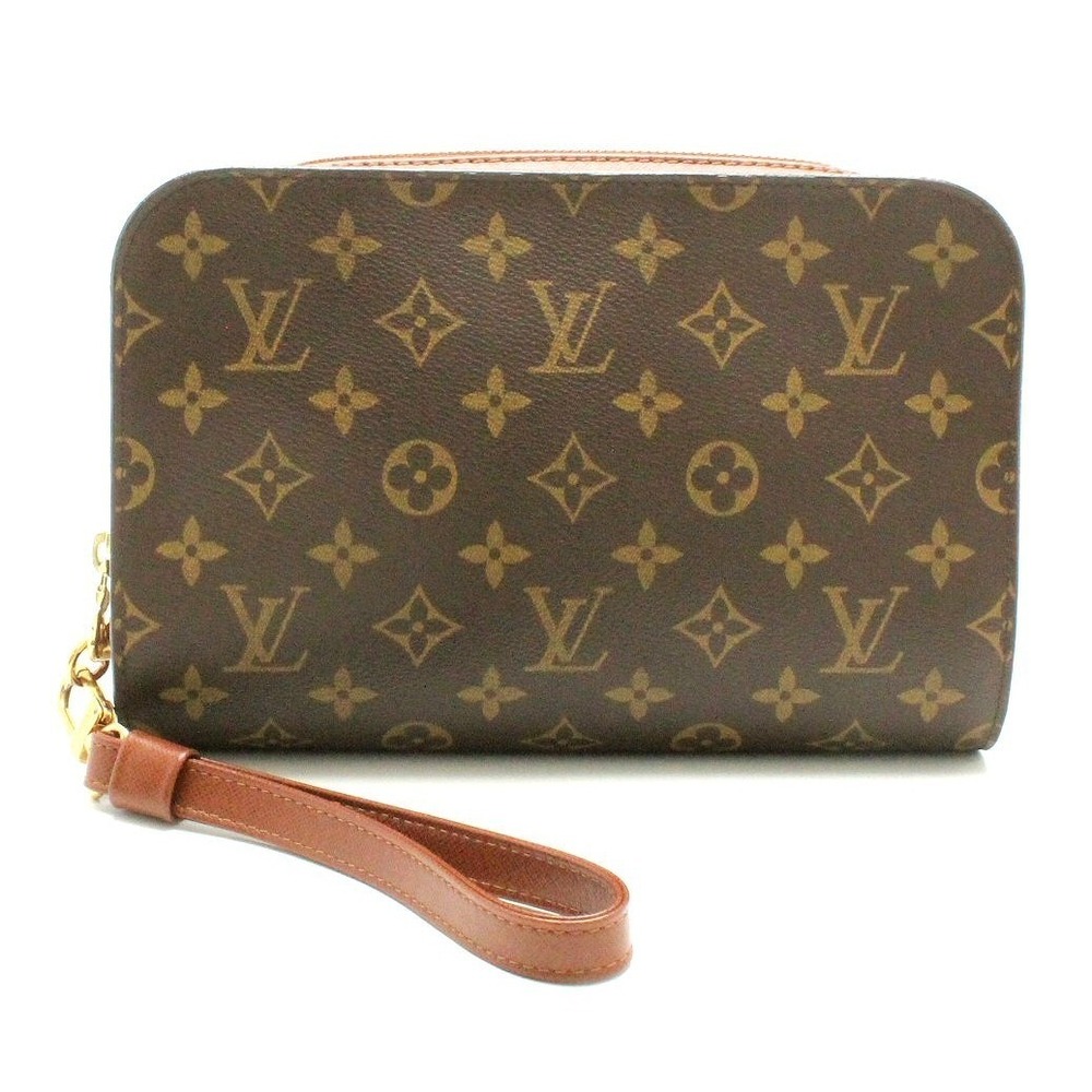 LOUIS VUITTON Monogram Orsay Shoulder Bag Handbag Clutch